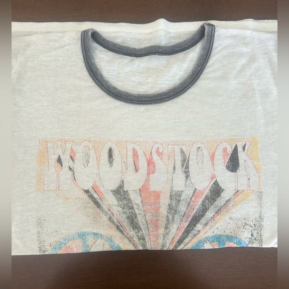 Gray Graphic Ringer T-Shirt - Picture 3 of 4